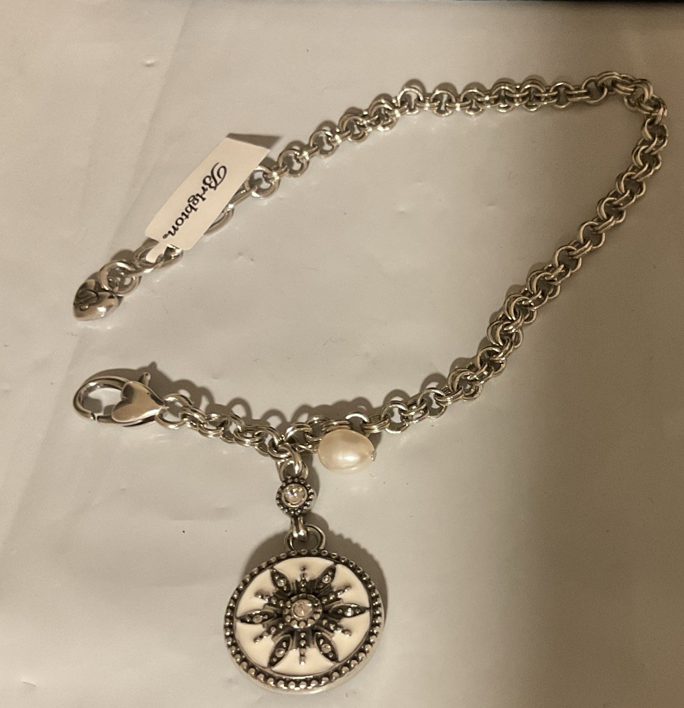 STRIKING NWT BRIGHTON NEVE SNOWFLAKE NECKLACE BRACELET EARRINGS SET RP:$214