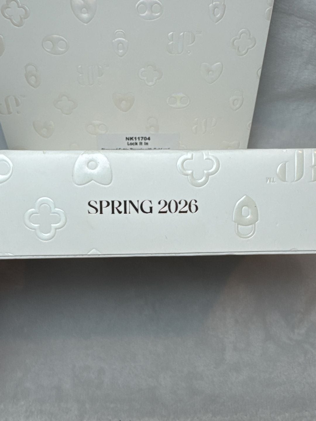 BP Spring 26 Luxe Layers Lock It Clear CZ on Gold & Silver- Lock, Key, and Rings