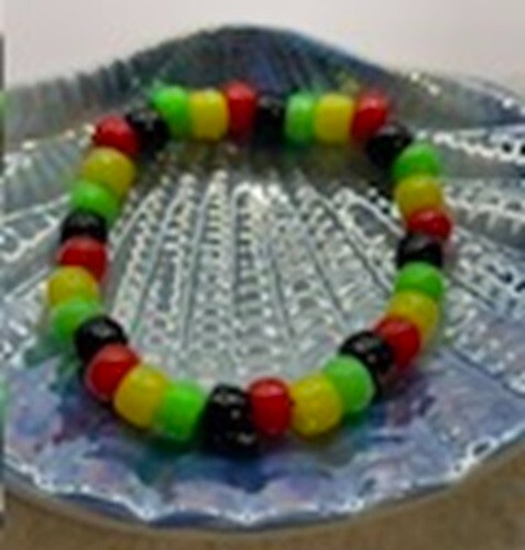 Handmade Fashion Bracelet 8mm Beads 7inch Stretchy Party Jewelry Sparkle Gift