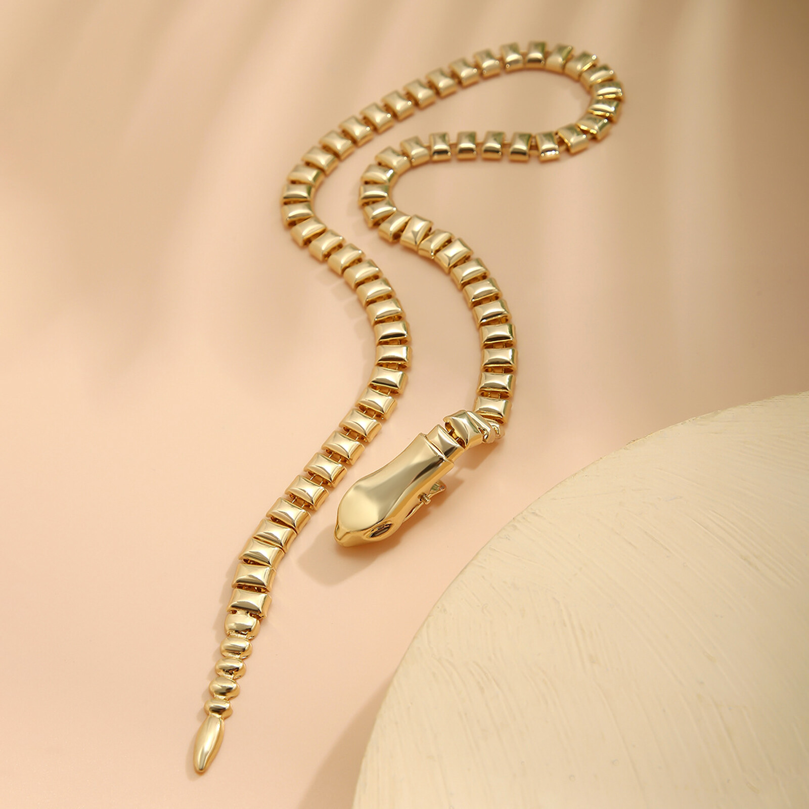 Snake Choker for Women Adjustable Gothic Punk Serpent Cosplay Party Accessories