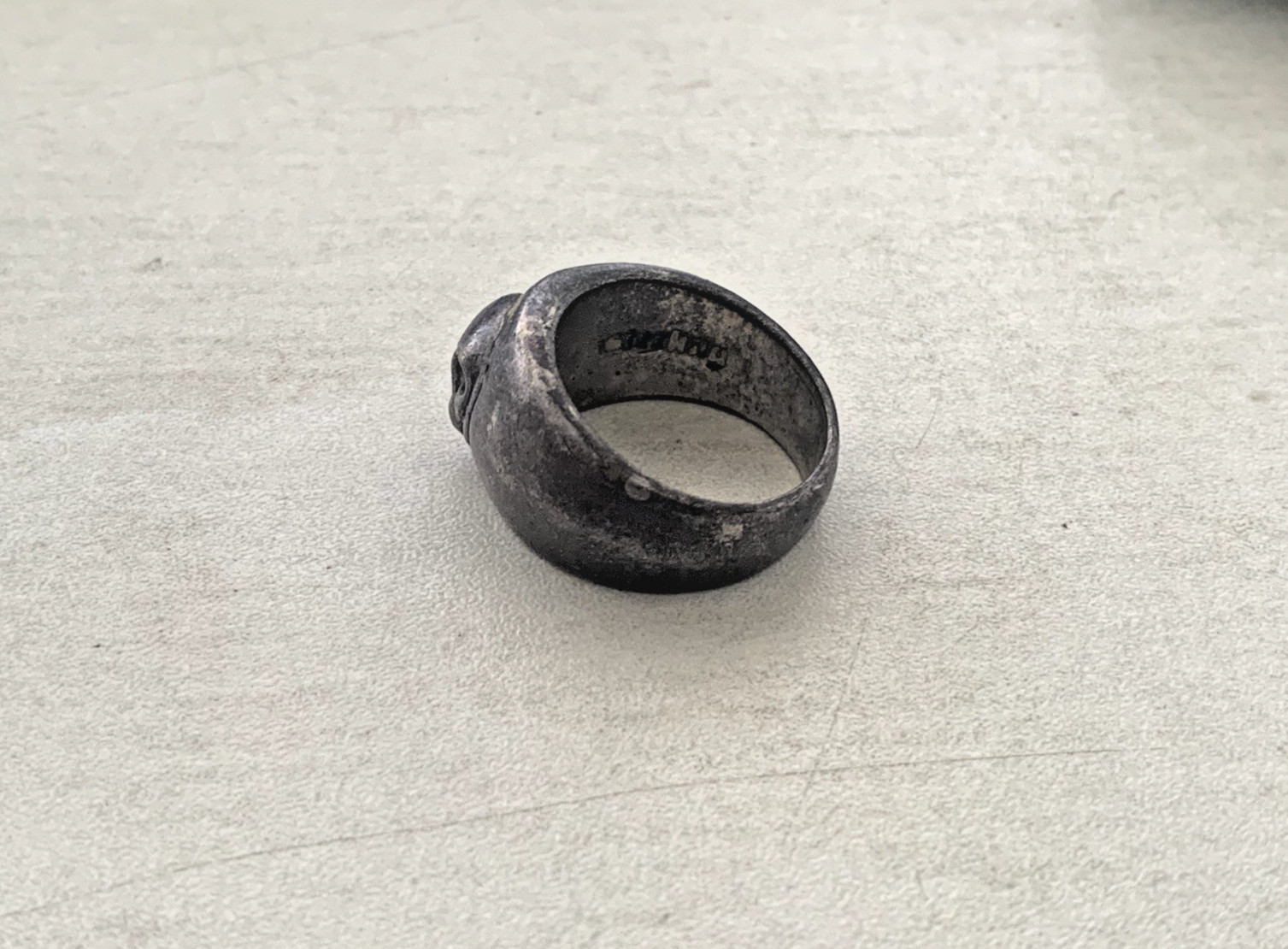 Good Art Hlywd SKULL Ring – Sterling Silver