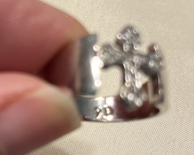 Ring Lot Of 6 Unbranded And Branded Silver Tone And 925