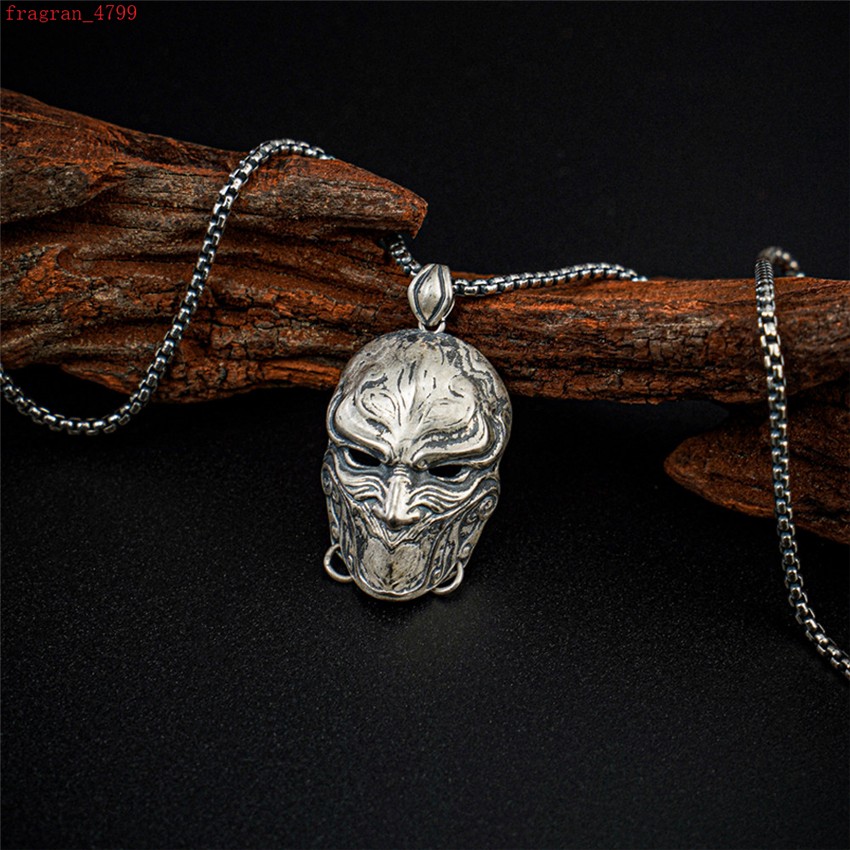 The Legend of Tang Dynasty’s Captors VII Official Theme Mask Necklace Pendant