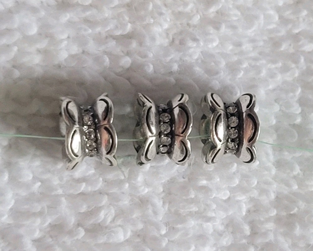 Brighton Lot of 3 MINI Scallop Beads NWOT Retired/Discontinued