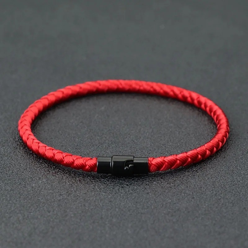 Lucky Red Thread Bracelet for Men Women Adjustable Rope Style Couple Gift Access