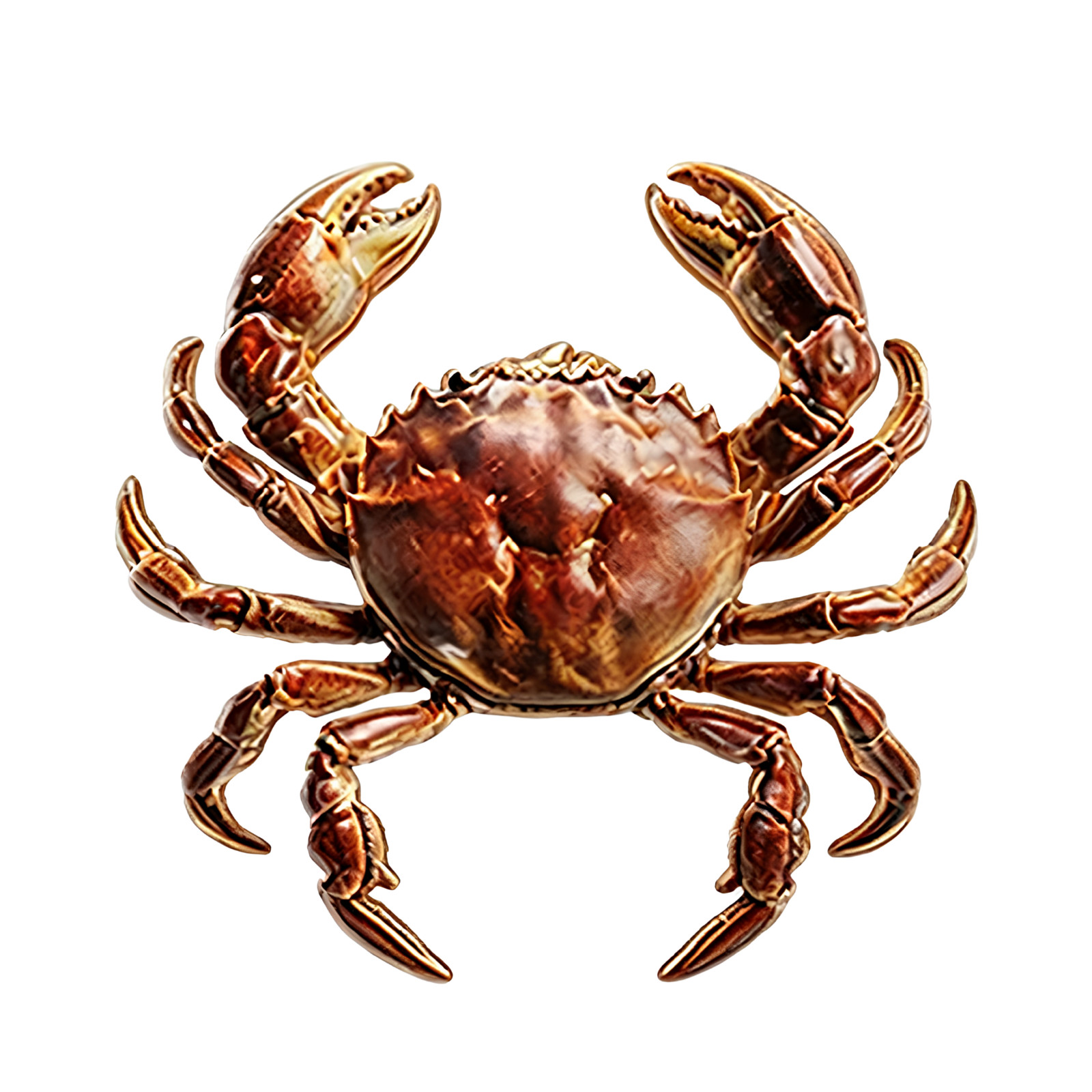 Patriotic USA 250 Crab Brooch 4th of July Red White Blue Lapel Pin USA Gift