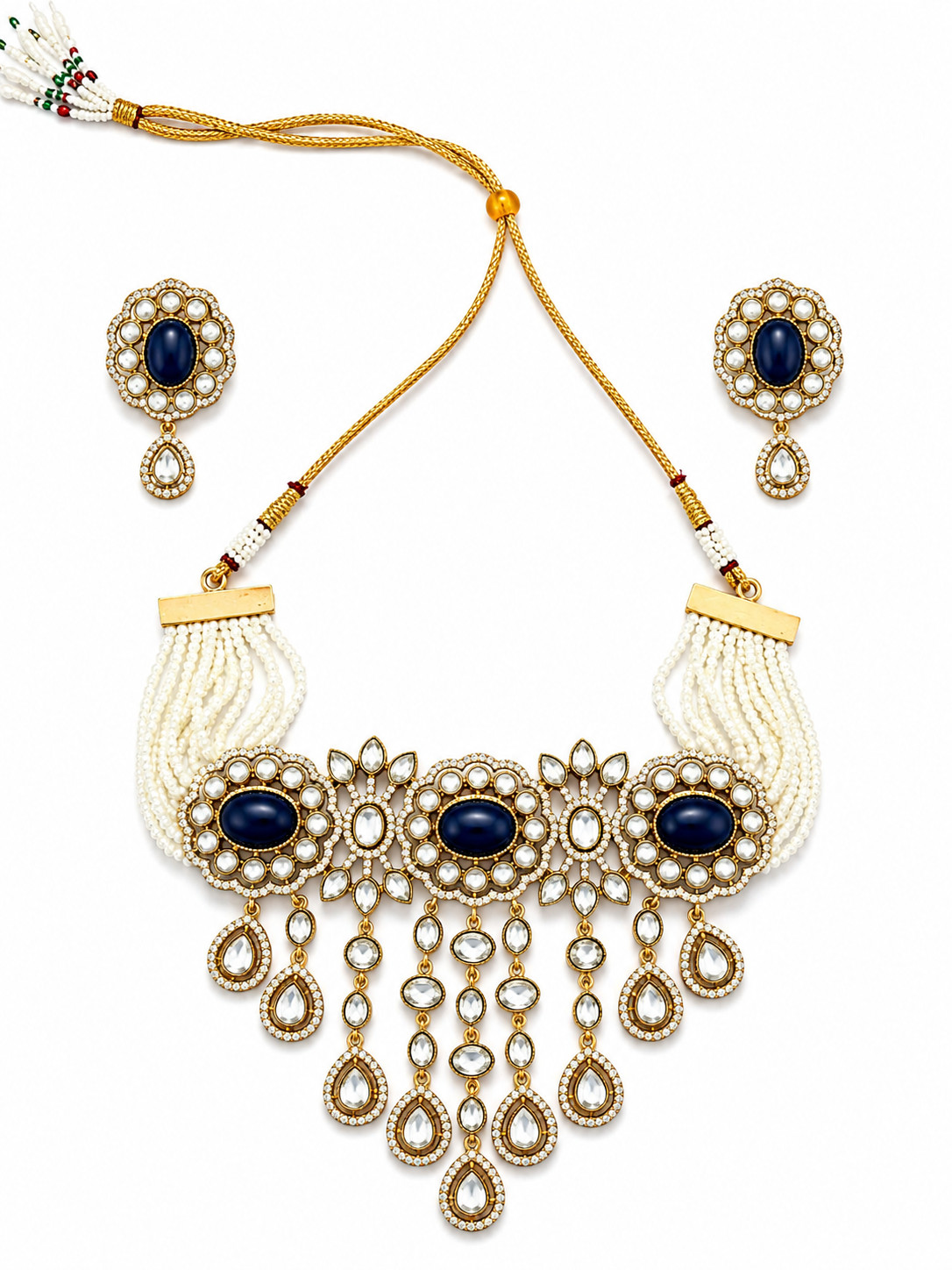 Indian Handmade Necklace, Ethnic Jewelry, Traditional Necklace 152