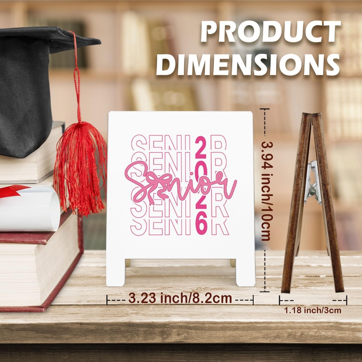 Inspirational Desk Sign for Senior 2026 – Unique Graduation Gift