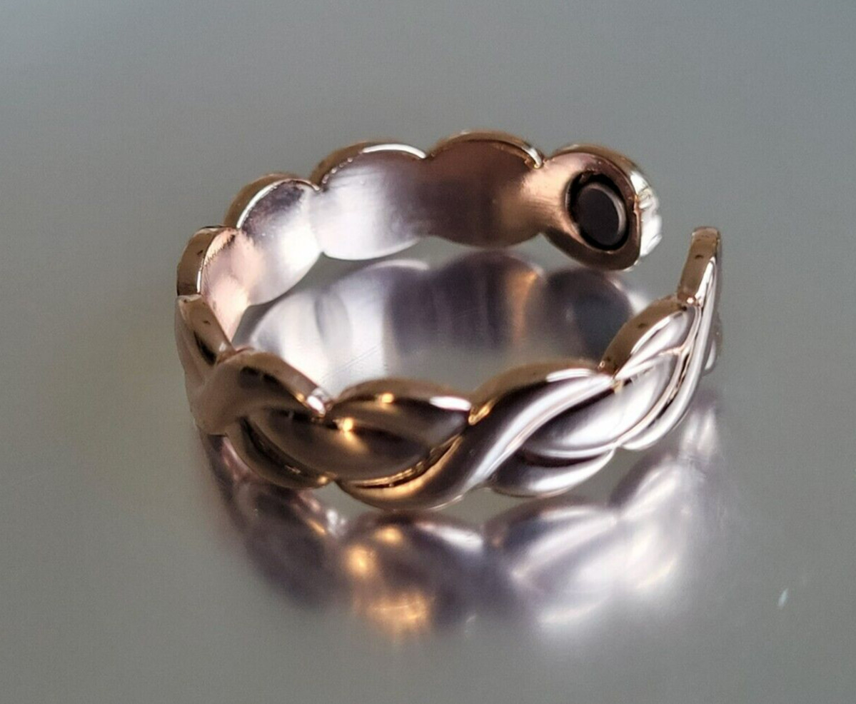 Pure Copper Magnetic Ring – Arthritis Adjustable Ring Eyes