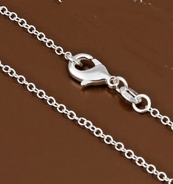 BIG 3D MUSIC NOTE TREBLE CLEF Pendant on 925 Plated Sterling Silver 26″ Chain