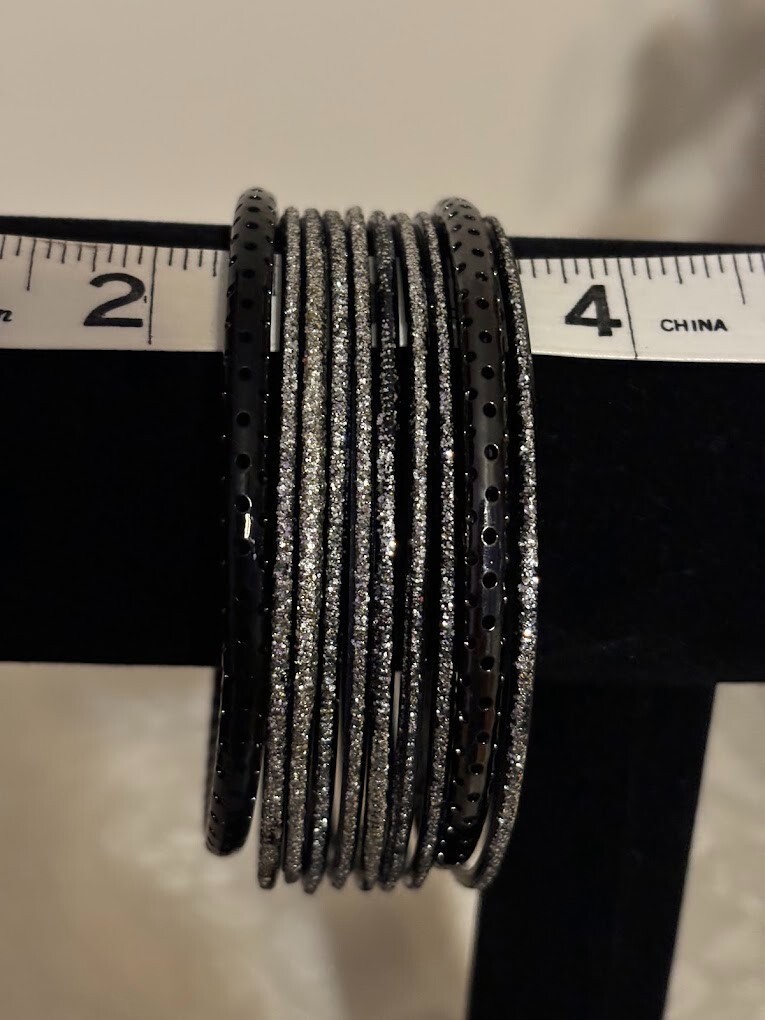 Beautiful Black Color Bracelets (10) for any occasion