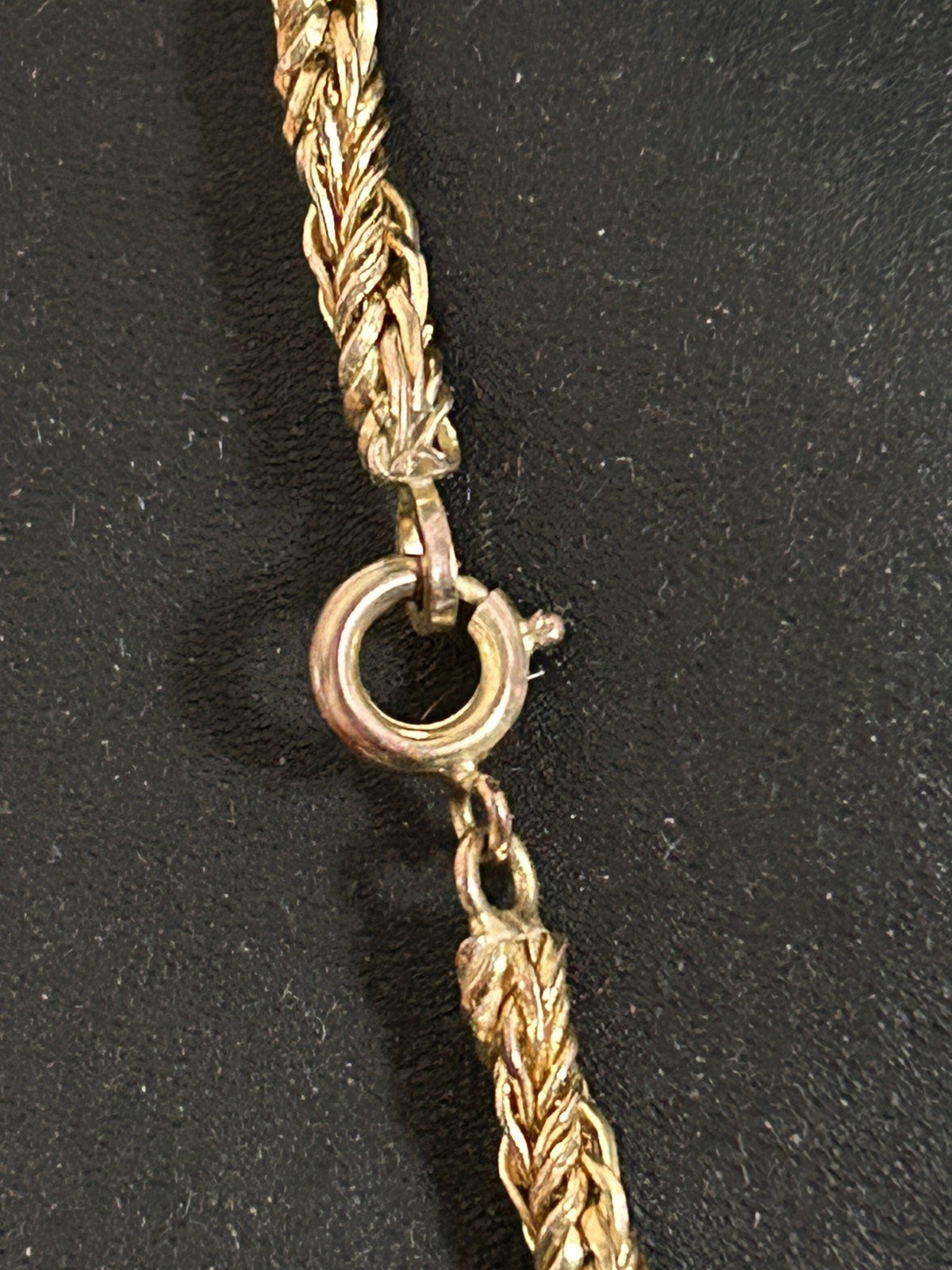Vintage Kollmar and Jourdan Gold-plated Rope Chain 30g approx. 30” long approx.
