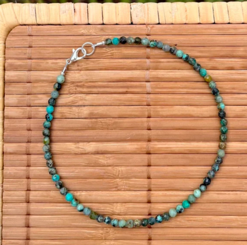 2025Selling Fast 8.5 Inch Handmade Beaded Boho Anklet Adjustable for Women Gift