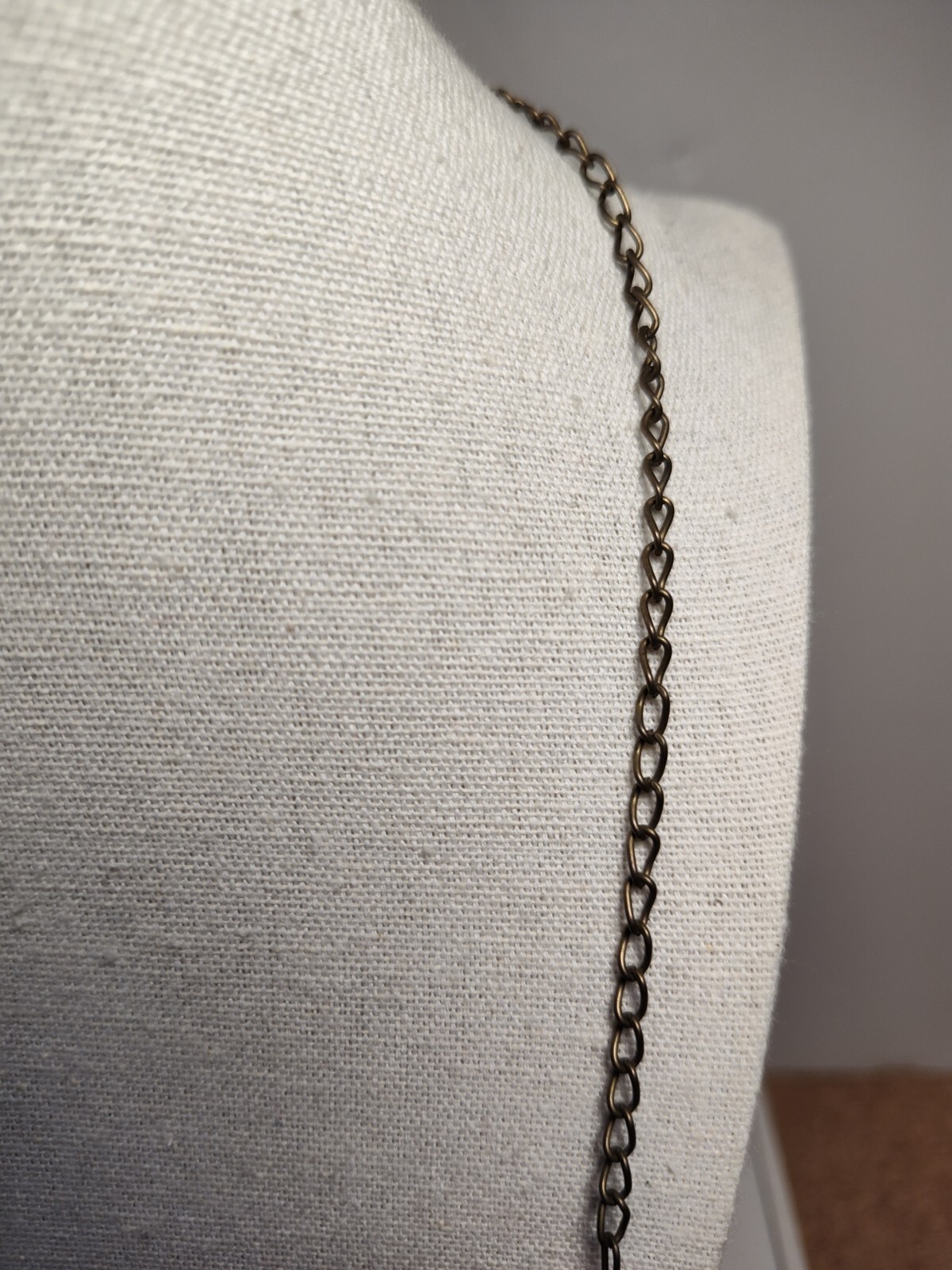 Beautiful Slip On Necklace With Red Beads