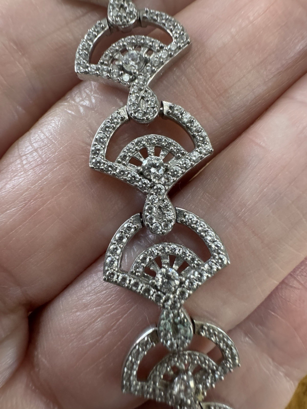 Tova Cz Tennis Bracelet 8 Inch