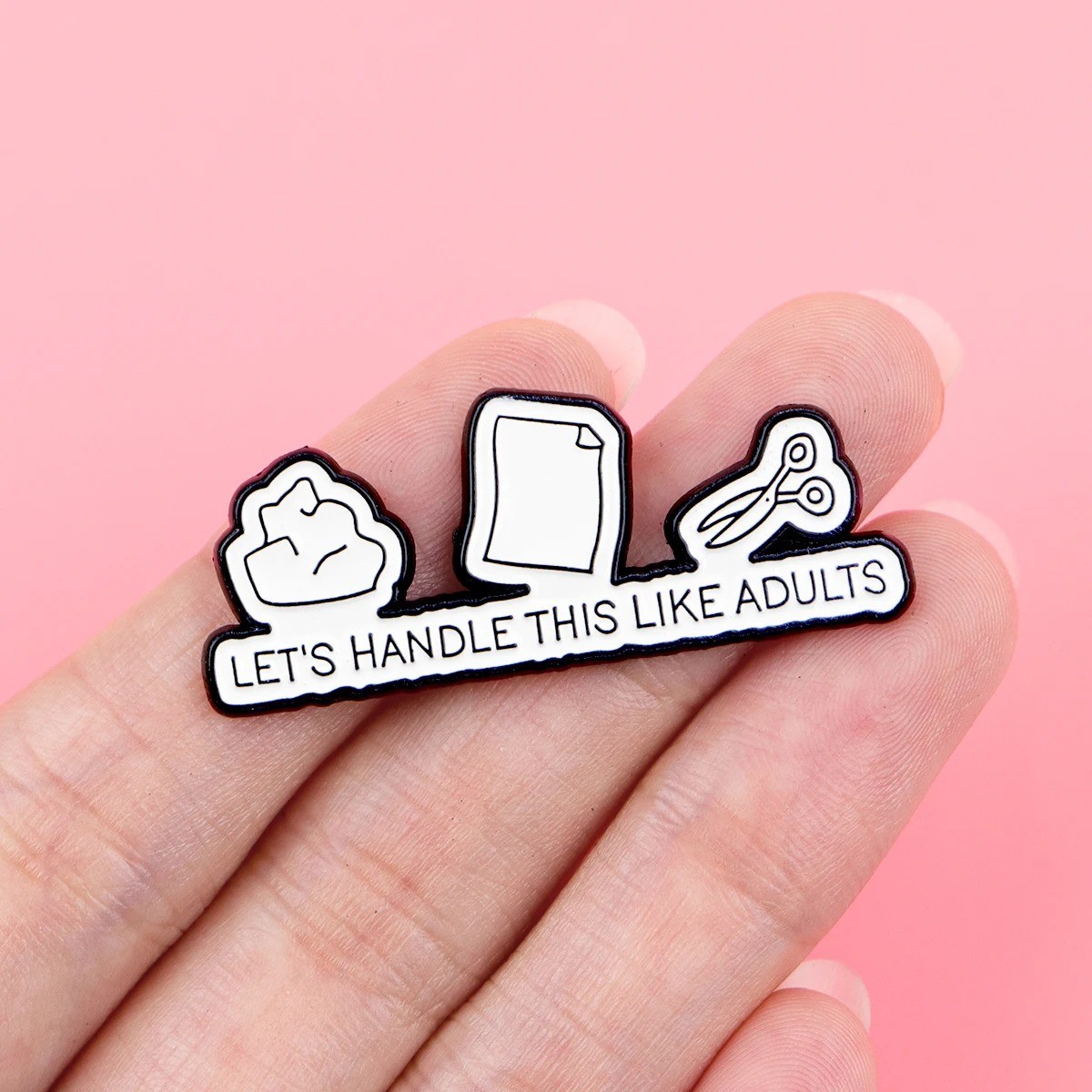 Vintage Badges on Backpack Funny Quotes Enamel Pin Brooches for Women Lapel Pins