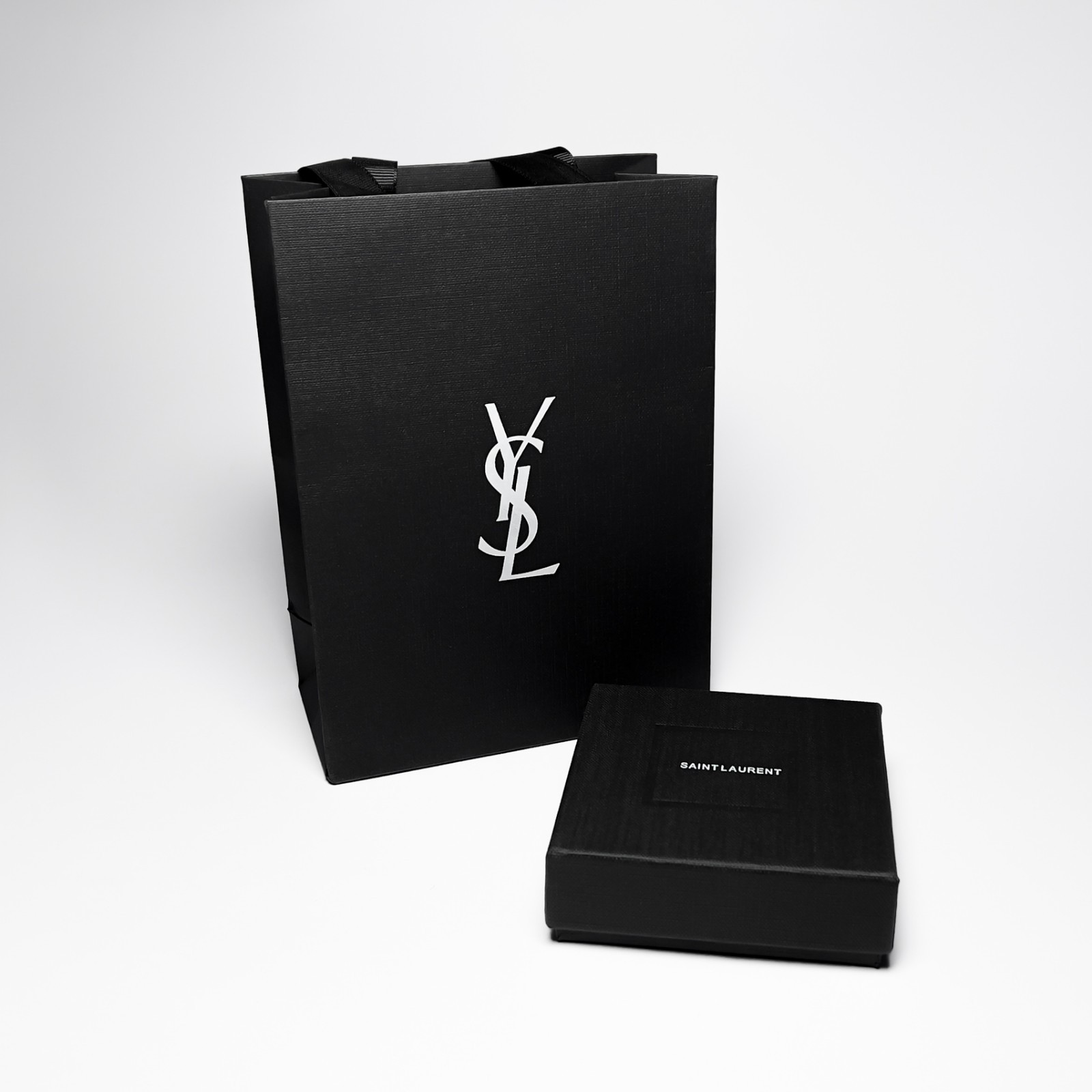 SAINT LAURENT YSL Monogram Stud Earrings