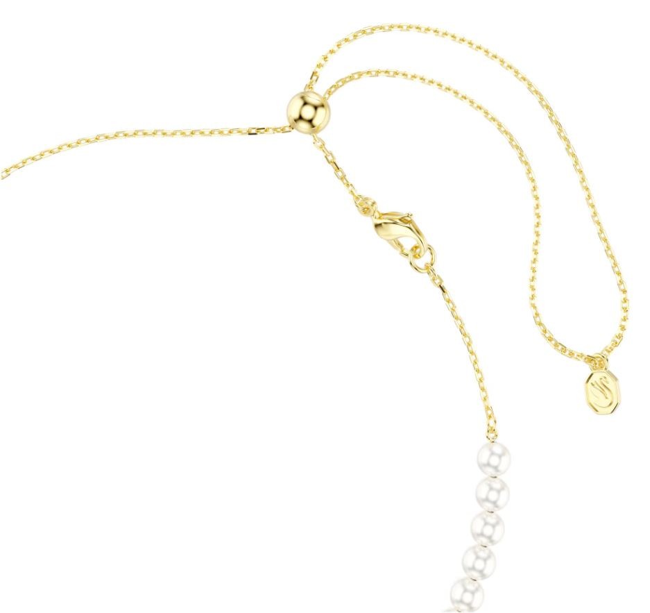 SWAROVSKI Idyllia choker Crystal pearl, Mixed cuts, Bee, White