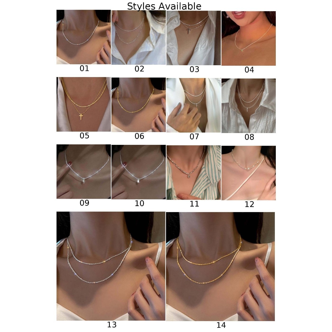 Stylish Cauliflower Chain Necklace Alloy Material for Fashion Accessory