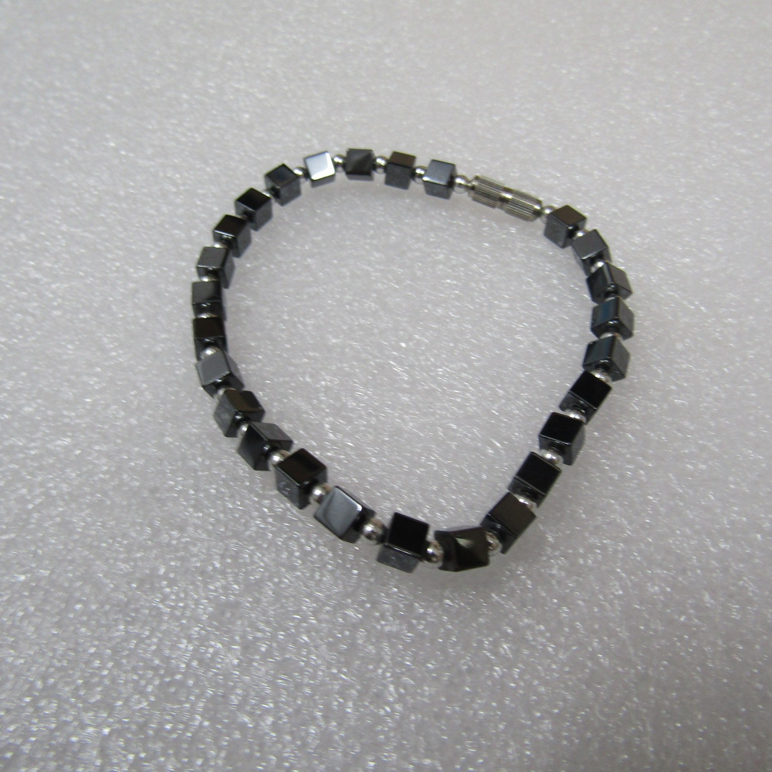Women’s Teen’s Jewelry Black Hematite Bracelet Dashing Casual Chic