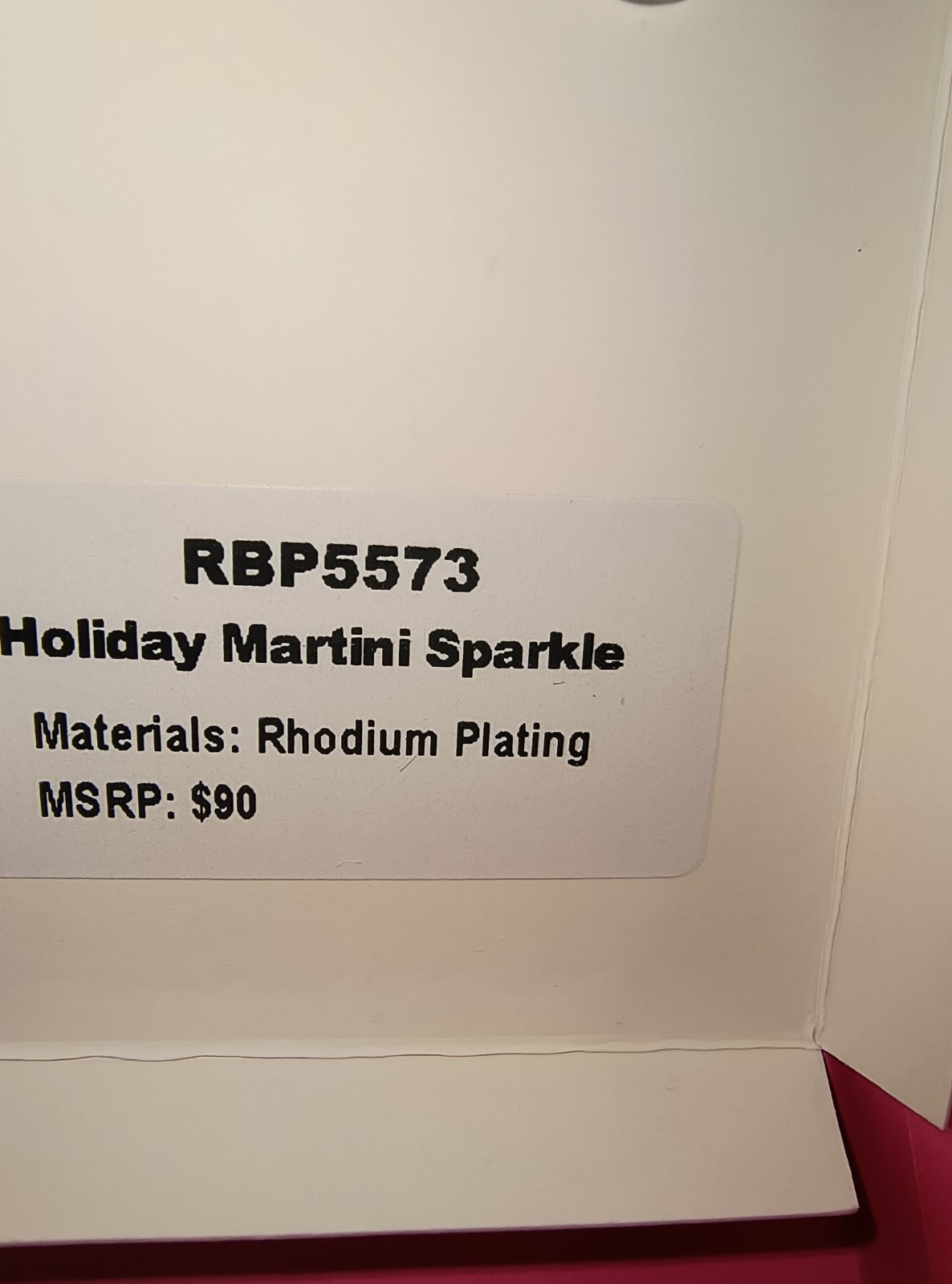 Holiday Statement Edition 2022 – HOLIDAY MARTINI SPARKLE. RBP 5573
