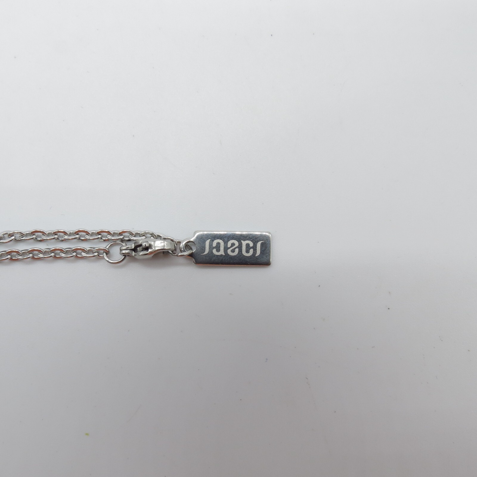 Love is My Religion Bar Pendant Necklace Silver Tone Everyday Jewel 28″