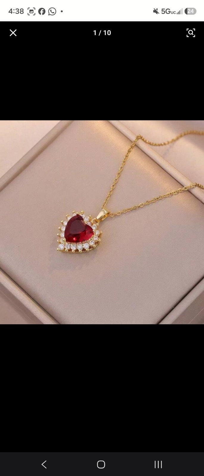 Jewelry & Gift Red Box (Red Ruby Jewelry)