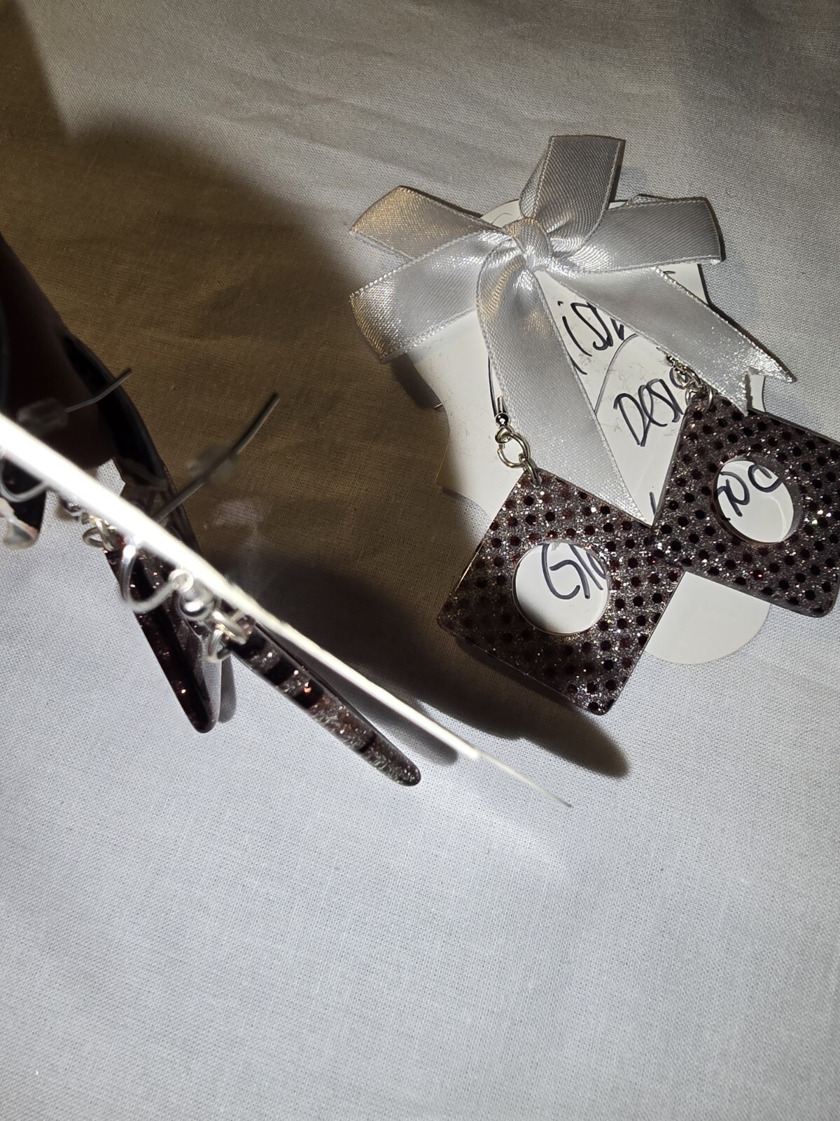 Earrings , 2 sets, handmade , 2 for the price of one