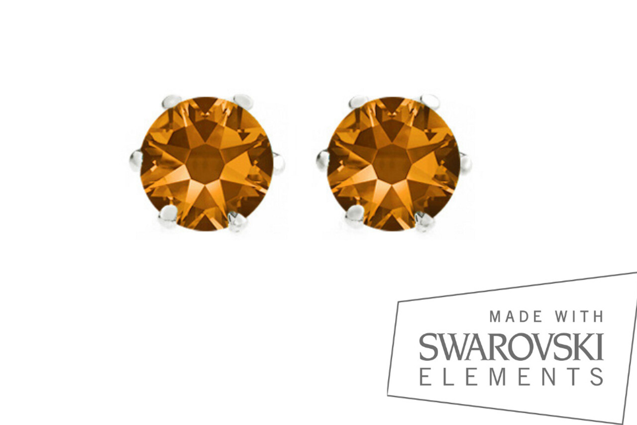 2 carat total weight – Made With Swarovski Elements – You Pick Color