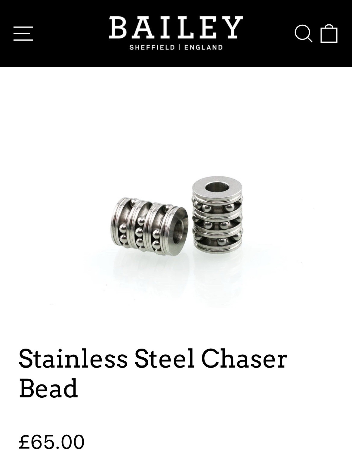 BAILEY OF SHEFFIELD-Stainless Steel CABLE Bracelet & Pendant Converter Necklace