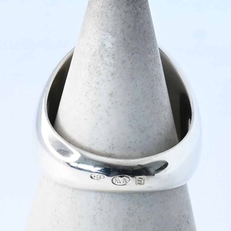 Vivienne Westwood Orb Signet Oval Ring S Size 11 Sterling Silver 925 Japan Used