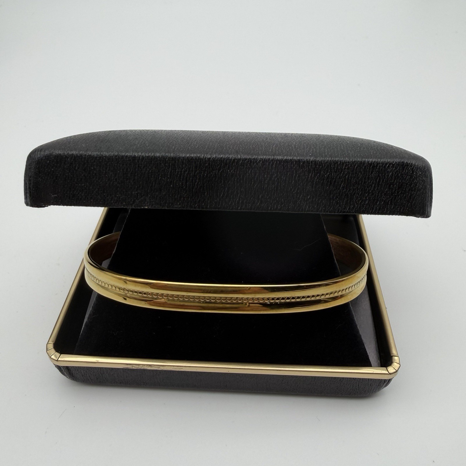 Men’s Vintage Sabona London Copper Gold Tone Layered Cuff Bracelet USA Made