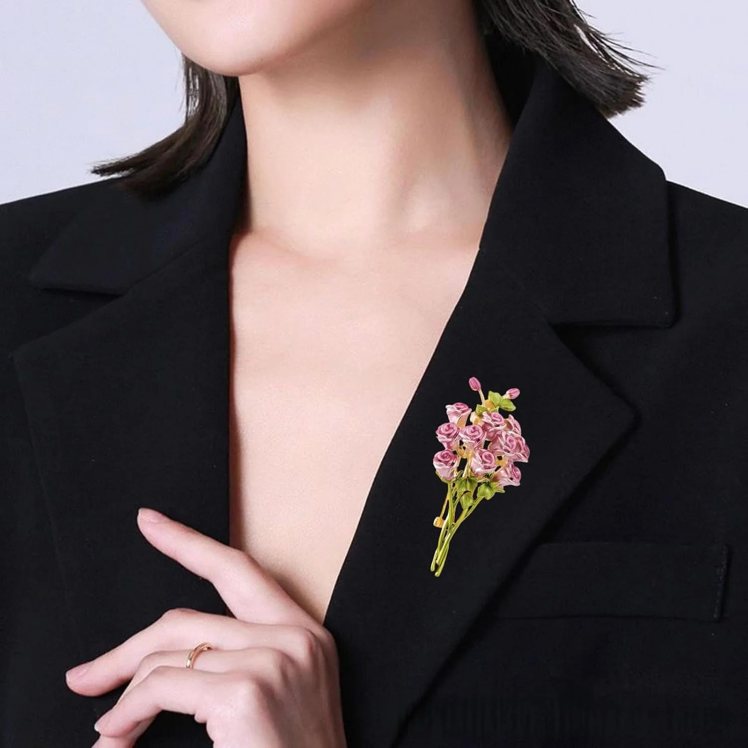 Brooch Pins For Women Fashion Elegant Brooches Lapel Badges Coat Sweater Scarves