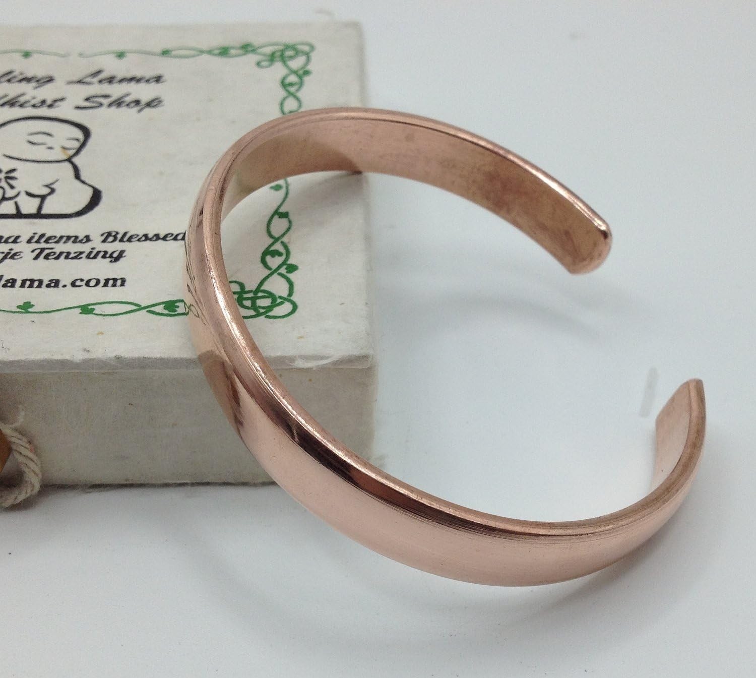 Unisex Adult Copper Cuff Bracelet 7 Inch Hand Forged Solid Unique