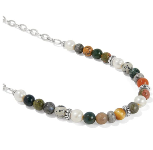 Brighton Contempo Desert Sky Pearl Beaded Necklace NWT $138