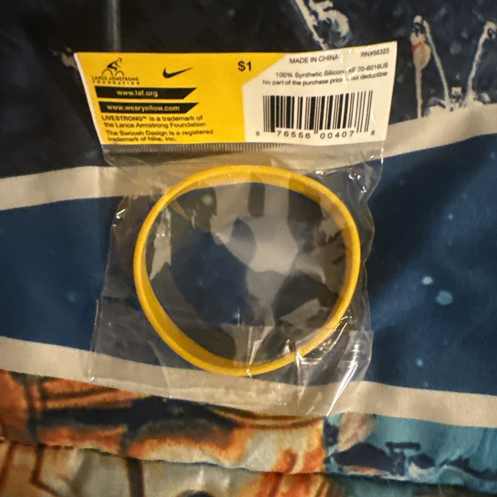 LIVESTRONG – NEW Lance Armstrong Authentic Livestrong Bracelet