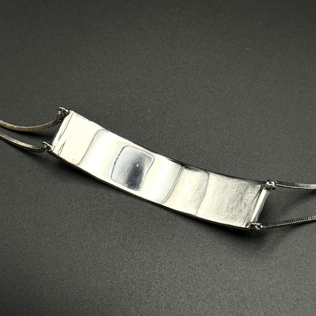 Dior Silver-Tone Red Trottier Choker Necklace Galliano Era 40cm/16in