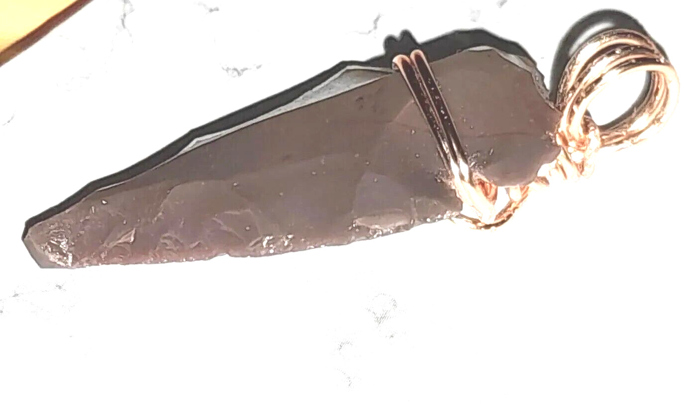 Natural jasper Arrowheads necklaces male female new pendants jewelry Gift unisex