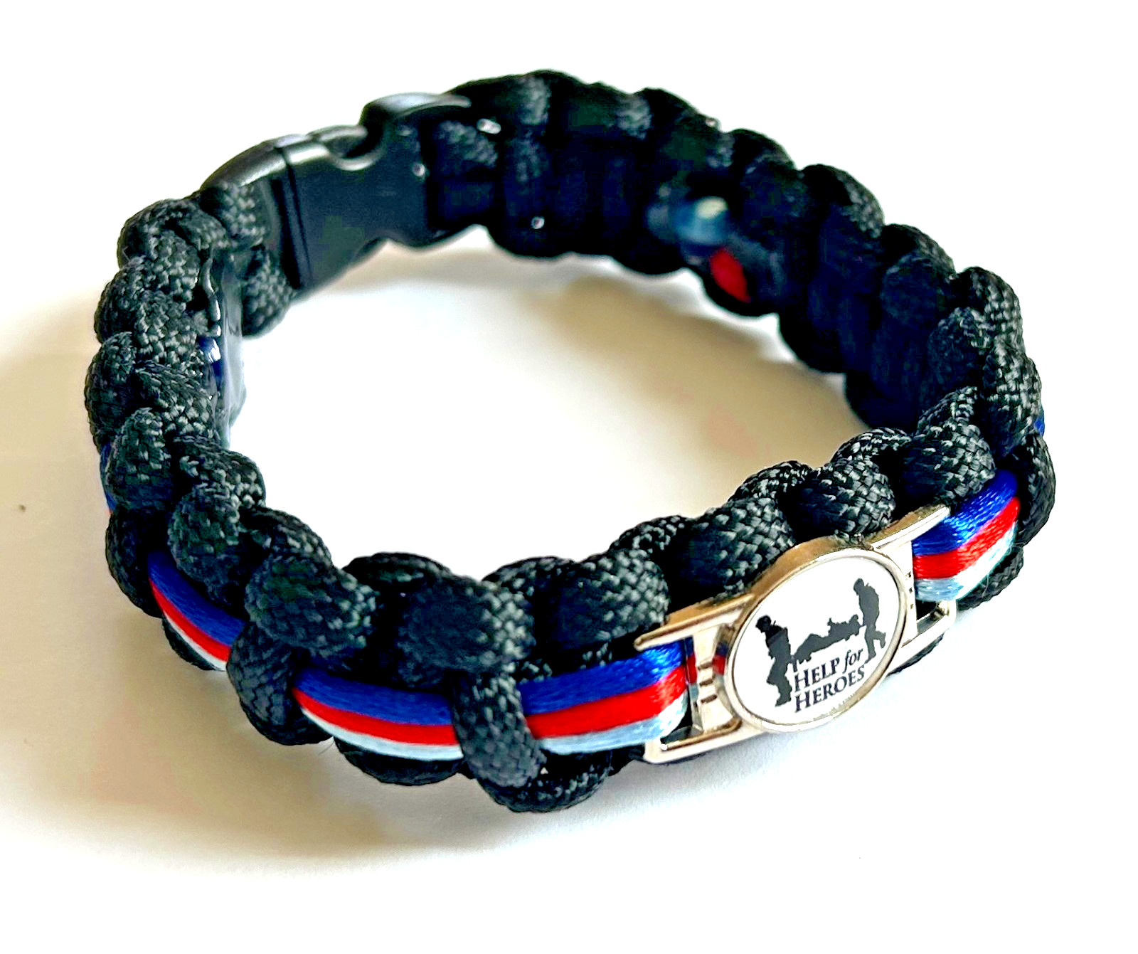 MILATARY COLOURS : Help4 Heroes Oval Stretcher Badge Bracelet(3 Sizes/7 Colours)