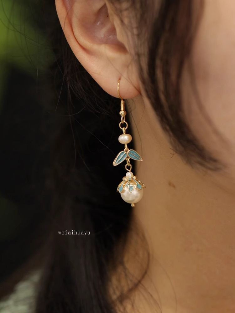 New Chinese Style Handmade Tassel Unique Elegant Earrings