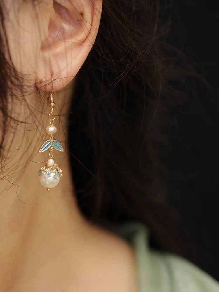 New Chinese Style Handmade Tassel Unique Elegant Earrings