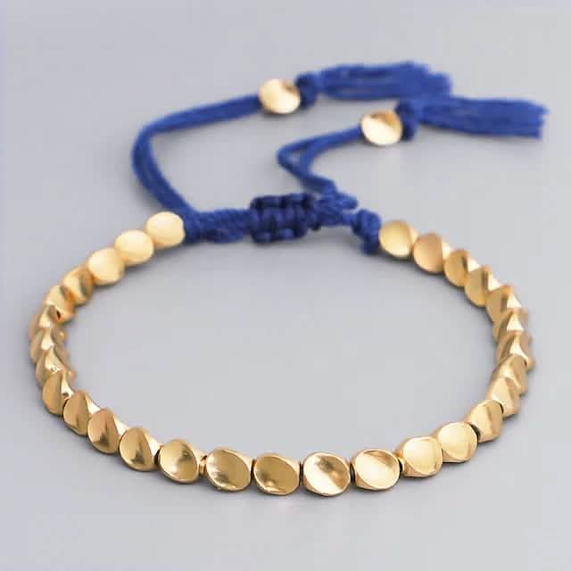 3-Pack: Handmade Copper Bead Bracelet