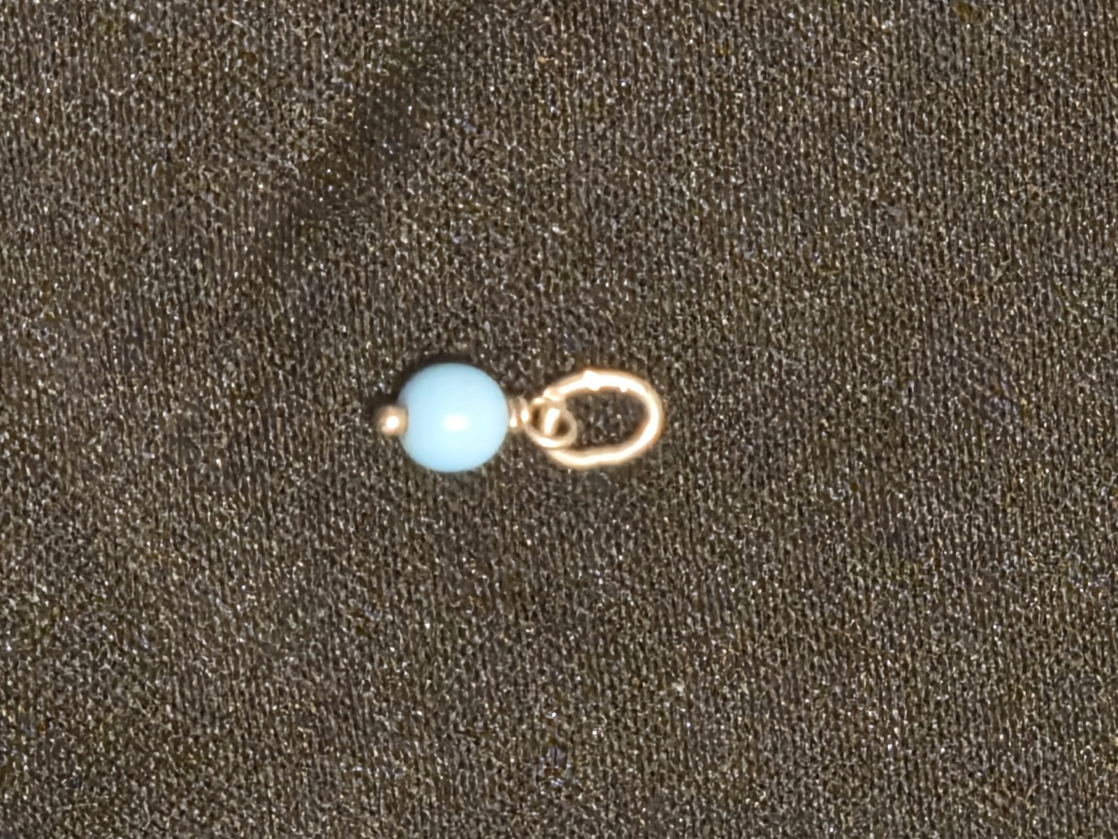 James Avery Sterling Silver 925 Glass Enhancer Bead Charm