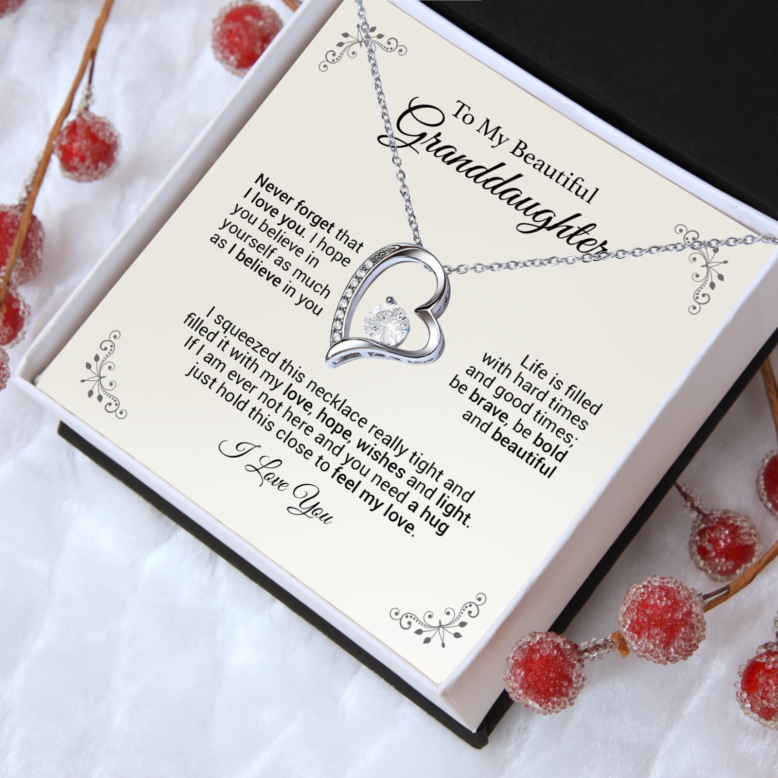 To My Granddaughter, Gift For Granddaughter, Granddaughter Gift from Grandma