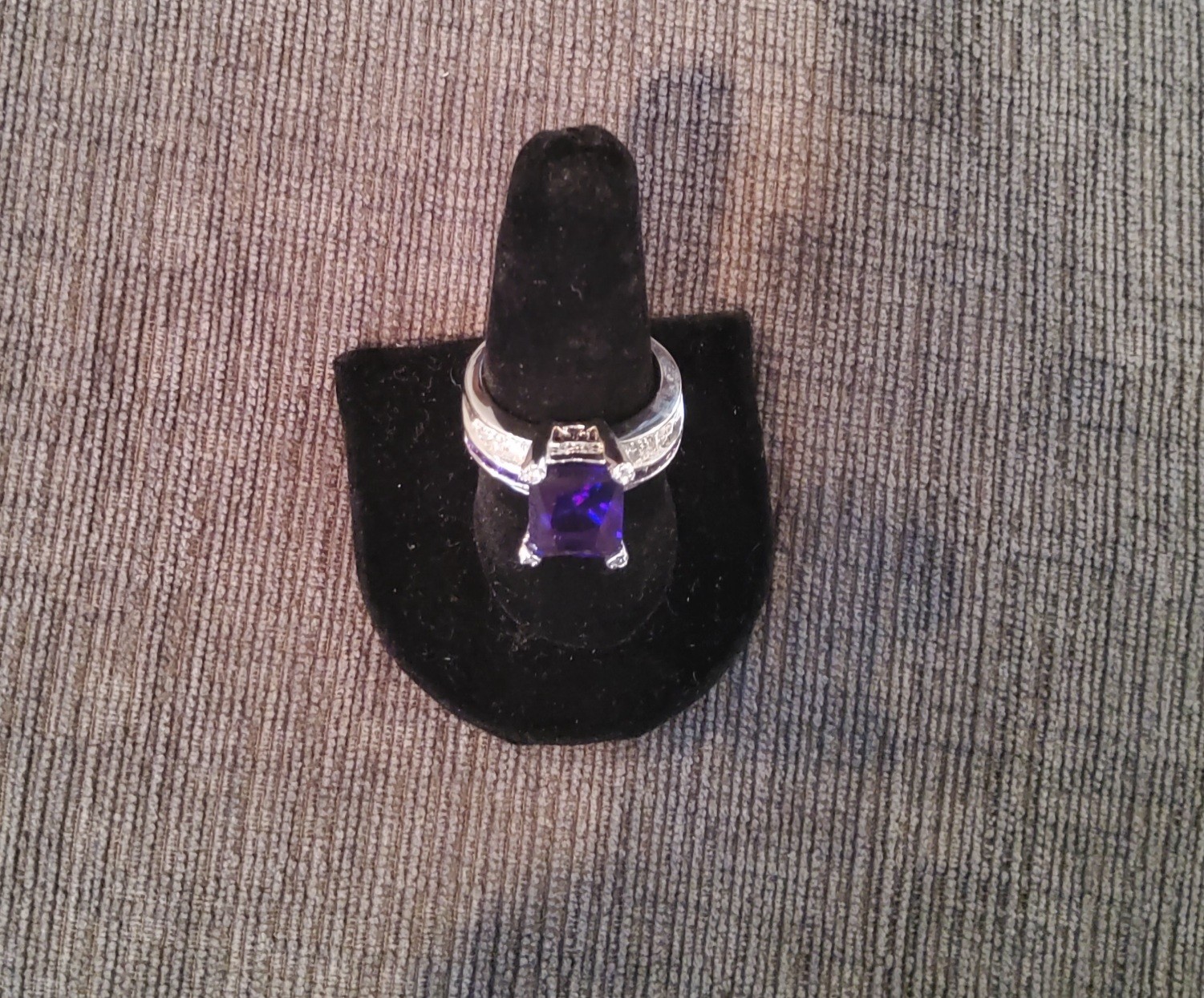 Park Lane HOSTESS PURPLE RING – TANZANITE PURPLE CZs w/SWAROVSKI – SZ 10