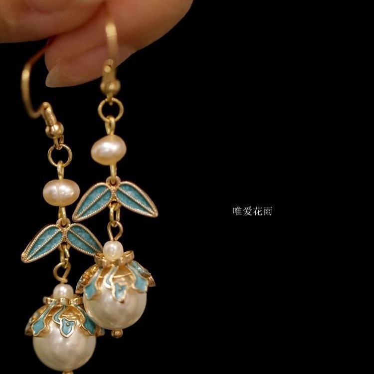 New Chinese Style Handmade Tassel Unique Elegant Earrings