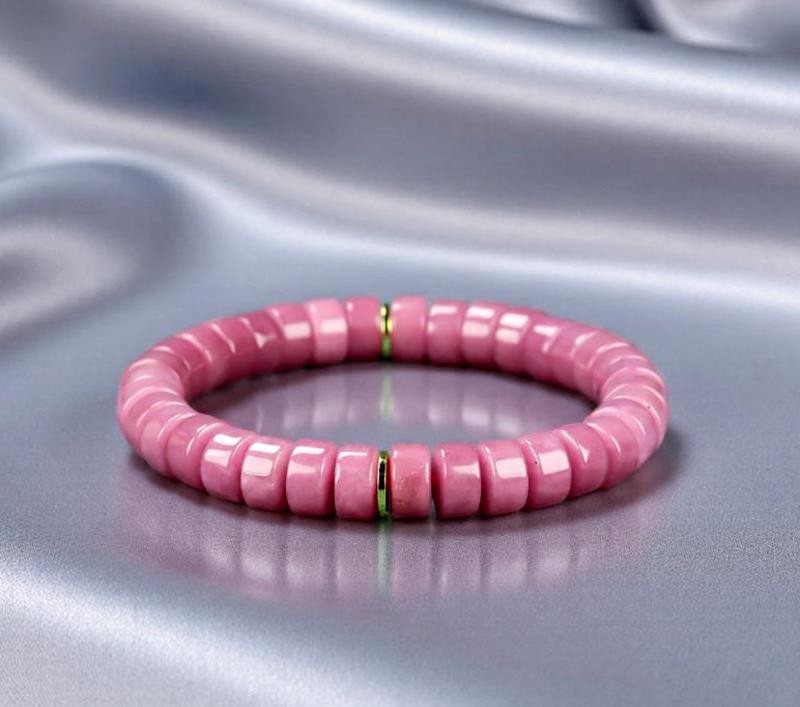 Girl Grandma Mother Lady Women Jade Beads Bracelet Jewelry Family Gift Box DD176