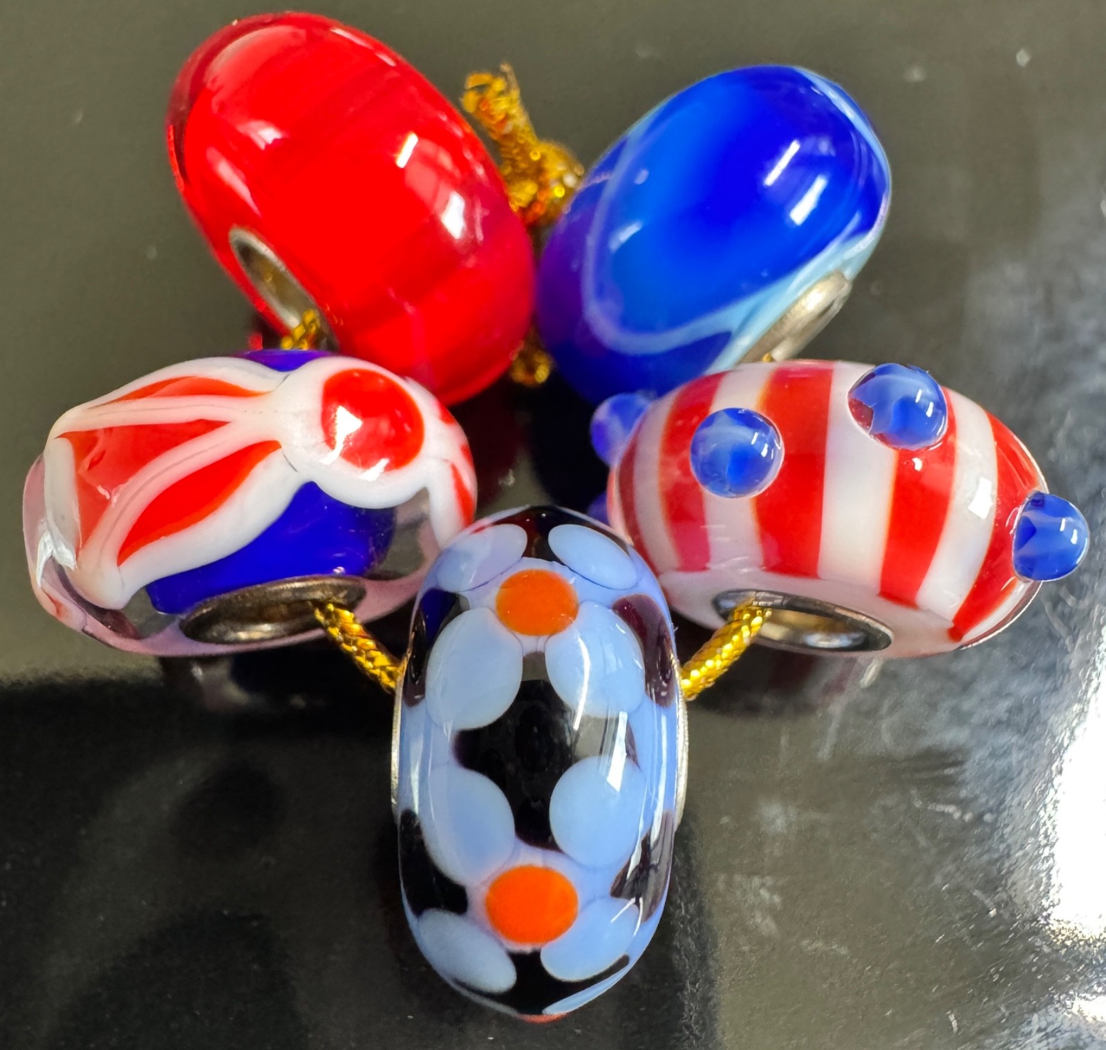 (Set of 5) Trollbeads US WORLD TOUR KIT