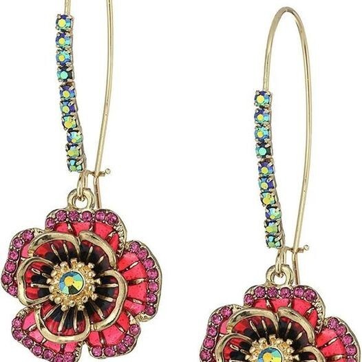 US Seller Betsey Johnson Earrings 9PCs Bundle Set Gift For Her