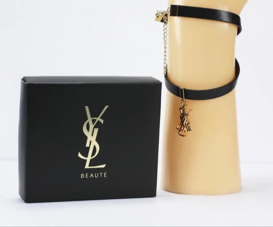 Yves Saint Laurent YSL Necklace Choker with Original Box Bracelet Accessory VIP